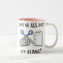 Rock-Paper-Scissors Mugs