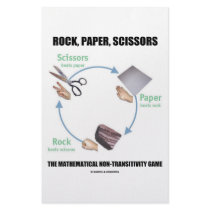 Rock, Paper, Scissors (Rochambeau) Stationery Design