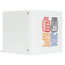 Rock Paper Scissors Shocker binders