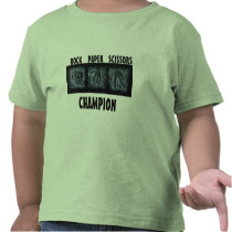Rock Paper Scissors t-shirts