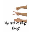 rock paper scissors why cant we all get along tee t-shirts by kawaiicutie rock paper scissors why cant we all get along tee t-shirts