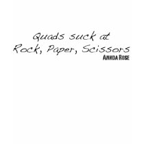 Rock, Paper, Scissors Women's Baby Doll Shirt