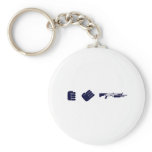 Rock, Paper, Shotgun - Gamer Video Game Gun Key Chain
