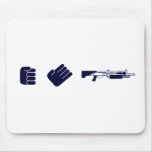 Rock, Paper, Shotgun - Gamer Video Game Gun mousepads