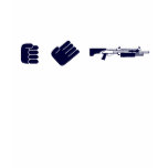 Rock, Paper, Shotgun - Gamer Video Game Gun T-shirt