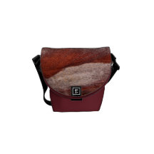 Rock pattern courier bag