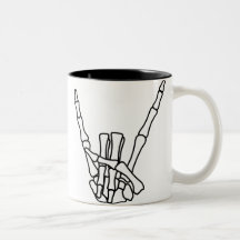 Rock, peace mug