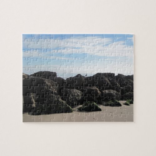 Rock Pile on Ventura's Beach puzzle