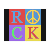 Rock Pop Art Design postcards by oldrockerdude Rock Pop Art Design postcards