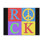 Rock Pop Art Design Post Cards