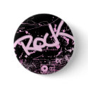 Rock Princess buttons by vampiregirl Rock Princess buttons