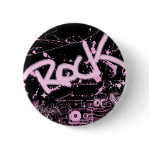 Rock Princess buttons by vampiregirl Rock Princess buttons
