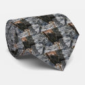 Rock Quarry Wall #4 Rock Collectors Neck Tie by SmilinEyesTreasures Rock Quarry Wall #4 Rock Collectors Neck Tie