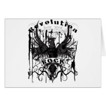 Rock Revolution Music American Apparel Card