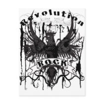 Rock Revolution Music American Apparel Post Cards