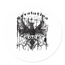 Rock Revolution Music American Apparel stickers