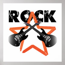 Rock revolution print