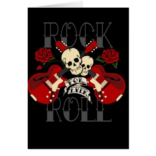 Rock & Roll Forever! - Birthday Greeting Card