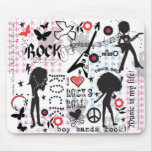 Rock & Roll Girls mousepads