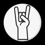 Rock & Roll Hand Symbol Magnet