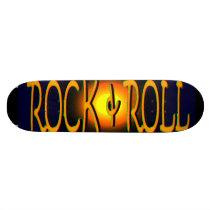 Rock & Roll Skateboard by KingDaddy Rock & Roll Skateboard