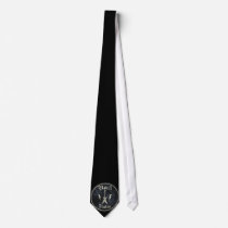 rock and roll, rock, rules, music, rock rules, cool, funny, metallic, vintage, retro, 90&#39;s, band, guitar, bands, old, school, musician, artist, audio, fun, tie, Tie with custom graphic design