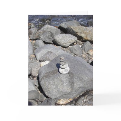 Rock Sculpture Card by lymie7482
