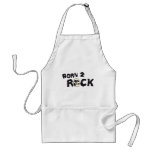 rock skull aprons