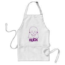 Rock Skull - Emo Alternative Grunge Scene Punk aprons by RAWRoutloud Rock Skull - Emo Alternative Grunge Scene Punk aprons