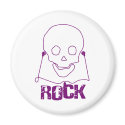 Rock Skull - Emo Alternative Grunge Scene Punk magnets