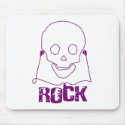 Rock Skull - Emo Alternative Grunge Scene Punk mousepads