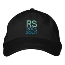 ROCK SOLID cap embroidered hats