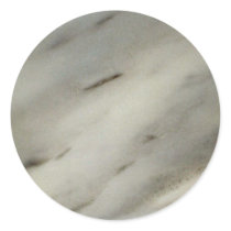 Rock Solid Tombstone Round Sticker