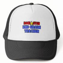 Rock Star 2nd Grade Teacher Mesh Hat