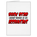 Rock Star...Accountant cards