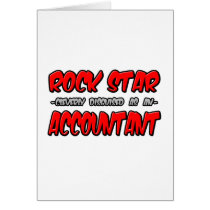 Rock Star...Accountant cards