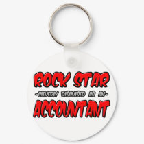 Rock Star...Accountant keychains