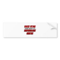 Rock Star .. Anesthesiologist Assistant Bumper Sticker