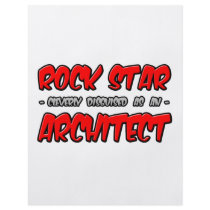 Rock Star...Architect flyers
