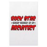 Rock Star...Architect Custom Stationery