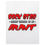 Rock Star...Aunt Letterhead Design