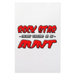 Rock Star...Aunt Stationery Design