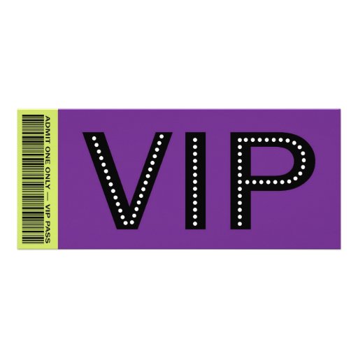 Rock Star Band Birthday Purple Lime Personalized Invitations