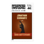 Rock Star Bar Mitzvah Stamp