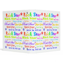 Rock Star binders by kchippie Rock Star binders
