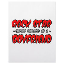Rock Star...Boyfriend letterhead by Boyfriend_Shirts Rock Star...Boyfriend letterhead