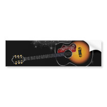 Rock star bumper sticker
