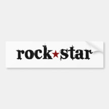Rock Star Bumper Stickers