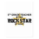 Rock Star by Night - 5th Grade Postcards