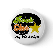 Rock Star By Night - Day Job Analyst Buttons